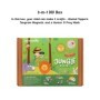 Jack In The Box - Kit Creatie 3-In-1 Safari In Jungla Jack in the box - 3